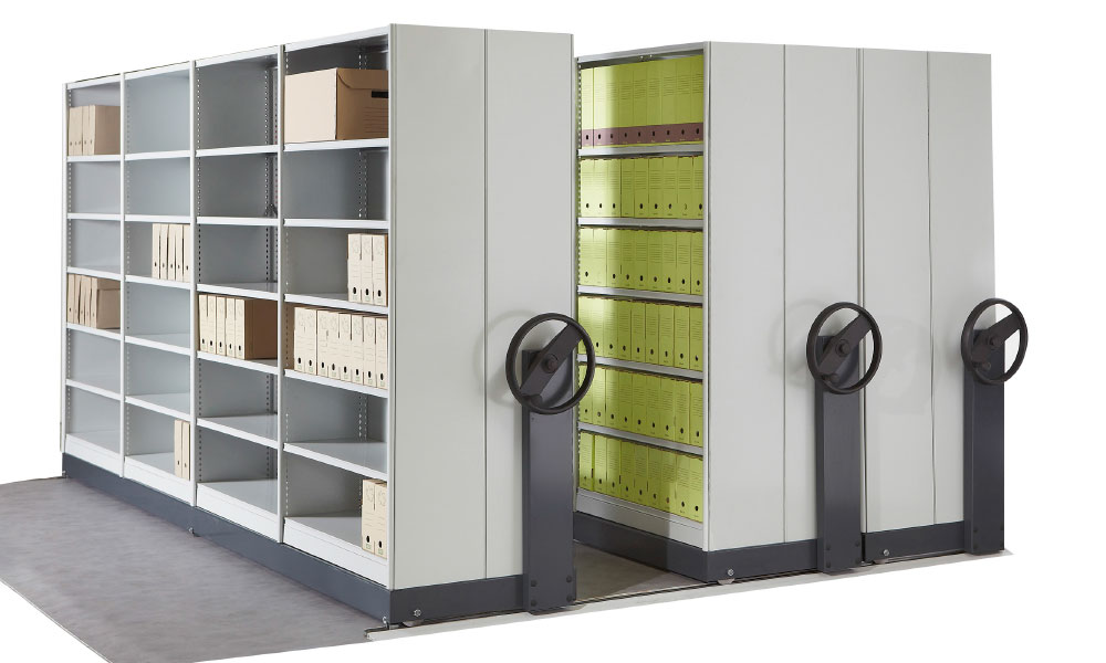 Sistema de estanterías depósito de almacenamiento - Estanterias Record S.L  - para carga ligera / para cajas / para documentos