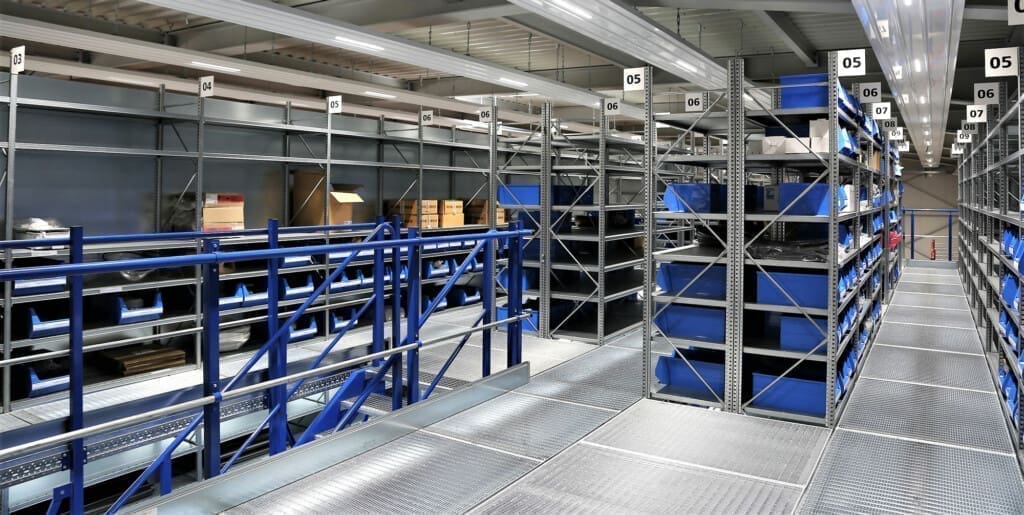 Multi-Tier Shelving Systems for Maximum Storage | stow Racking