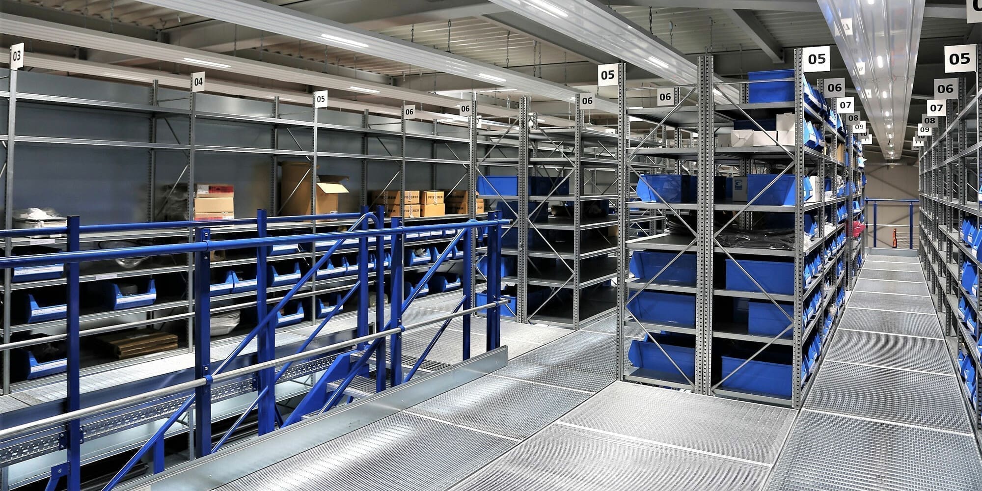 stow Racking - Multi-tier racking